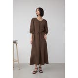 前後2WAYデザインワンピース | AZUL BY MOUSSY | 詳細画像18 