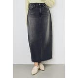 デニムロングスカート | AZUL BY MOUSSY | 詳細画像2 