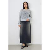 デニムロングスカート | AZUL BY MOUSSY | 詳細画像6 