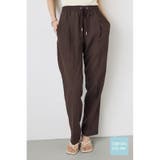 BRN | COMFORA AIRピンタックテーパードパンツ | AZUL BY MOUSSY