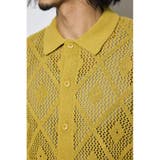 デザインメッシュニットシャツ | AZUL BY MOUSSY | 詳細画像20