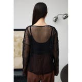 パターンメッシュプルオーバー | AZUL BY MOUSSY | 詳細画像17