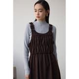 シャーリング2WAYジャンパースカート | AZUL BY MOUSSY | 詳細画像15 