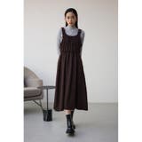 シャーリング2WAYジャンパースカート | AZUL BY MOUSSY | 詳細画像16 