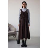 シャーリング2WAYジャンパースカート | AZUL BY MOUSSY | 詳細画像18 