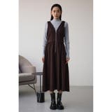 シャーリング2WAYジャンパースカート | AZUL BY MOUSSY | 詳細画像26 