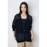 コードヤーンメッシュカーデ | AZUL BY MOUSSY | 詳細画像13 
