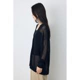 コードヤーンメッシュカーデ | AZUL BY MOUSSY | 詳細画像15 