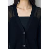 コードヤーンメッシュカーデ | AZUL BY MOUSSY | 詳細画像18 