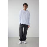 ベーシックロゴロングTシャツ | AZUL BY MOUSSY | 詳細画像4 