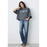 刺繍ロゴTシャツ | AZUL BY MOUSSY | 詳細画像24 