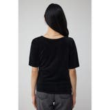 ベロアカットトップス | AZUL BY MOUSSY | 詳細画像16 