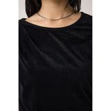 ベロアカットトップス | AZUL BY MOUSSY | 詳細画像16 