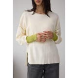 IVOY3 | バイカラーカフニット | AZUL BY MOUSSY