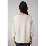 バイカラーカフニット | AZUL BY MOUSSY | 詳細画像7 