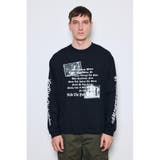 袖ロゴ長袖Tシャツ | AZUL BY MOUSSY | 詳細画像18