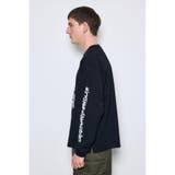 袖ロゴ長袖Tシャツ | AZUL BY MOUSSY | 詳細画像19