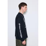 袖ロゴ長袖Tシャツ | AZUL BY MOUSSY | 詳細画像21