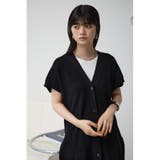ハーフスリーブジレカーデ | AZUL BY MOUSSY | 詳細画像11 