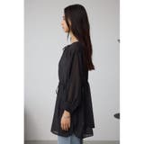 前後2WAY5分袖前リボンブラウス | AZUL BY MOUSSY | 詳細画像19 