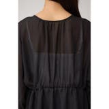 前後2WAY5分袖前リボンブラウス | AZUL BY MOUSSY | 詳細画像22 