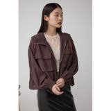 ビッグポケットフーディショートブルゾン | AZUL BY MOUSSY | 詳細画像25 