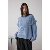 スイッチングフリンジニット | AZUL BY MOUSSY | 詳細画像23