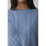 スイッチングフリンジニット | AZUL BY MOUSSY | 詳細画像28