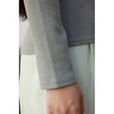 ダイヤネック長袖リブトップス | AZUL BY MOUSSY | 詳細画像32 