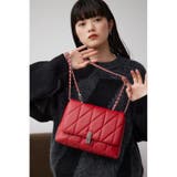 RED | フェイクレザーキルティングバッグ | AZUL BY MOUSSY