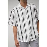 MULTI STRIPE CREPE WEAVE SHIRT | AZUL BY MOUSSY | 詳細画像1