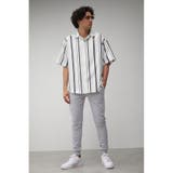 MULTI STRIPE CREPE WEAVE SHIRT | AZUL BY MOUSSY | 詳細画像4
