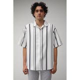 MULTI STRIPE CREPE WEAVE SHIRT | AZUL BY MOUSSY | 詳細画像5