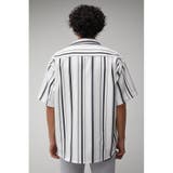 MULTI STRIPE CREPE WEAVE SHIRT | AZUL BY MOUSSY | 詳細画像7