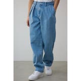 BLU | AZUL DENIM ツータックテーパード | AZUL BY MOUSSY