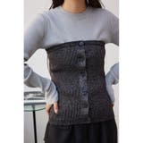 BLK | ニットビスチェ | AZUL BY MOUSSY