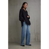 スキッパーギャザーブラウス | AZUL BY MOUSSY | 詳細画像12