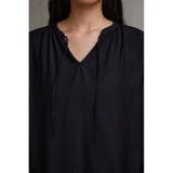 スキッパーギャザーブラウス | AZUL BY MOUSSY | 詳細画像16