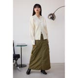 ジップアップニットブルゾン | AZUL BY MOUSSY | 詳細画像3 