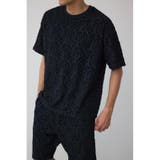 BLK | 総柄パイルジャガードトップス | AZUL BY MOUSSY
