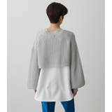SHORT KNIT SET TOPS 2 | AZUL BY MOUSSY | 詳細画像37
