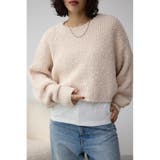 IVOY3 | ブークレクロップドニット | AZUL BY MOUSSY