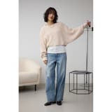 ブークレクロップドニット | AZUL BY MOUSSY | 詳細画像3 