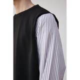 SHIRT LAYERED KNIT TOPS | AZUL BY MOUSSY | 詳細画像19