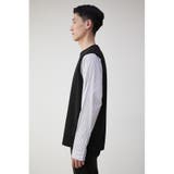 SHIRT LAYERED KNIT TOPS | AZUL BY MOUSSY | 詳細画像16