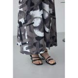 幾何学柄フレアワンピース | AZUL BY MOUSSY | 詳細画像11 