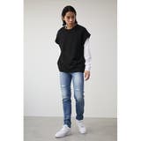 KNIT LIKE VEST SET LONG TEE | AZUL BY MOUSSY | 詳細画像4