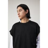 KNIT LIKE VEST SET LONG TEE | AZUL BY MOUSSY | 詳細画像2