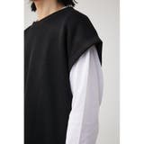 KNIT LIKE VEST SET LONG TEE | AZUL BY MOUSSY | 詳細画像9