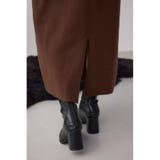 格上げ ポロカラーニットワンピース | AZUL BY MOUSSY | 詳細画像24